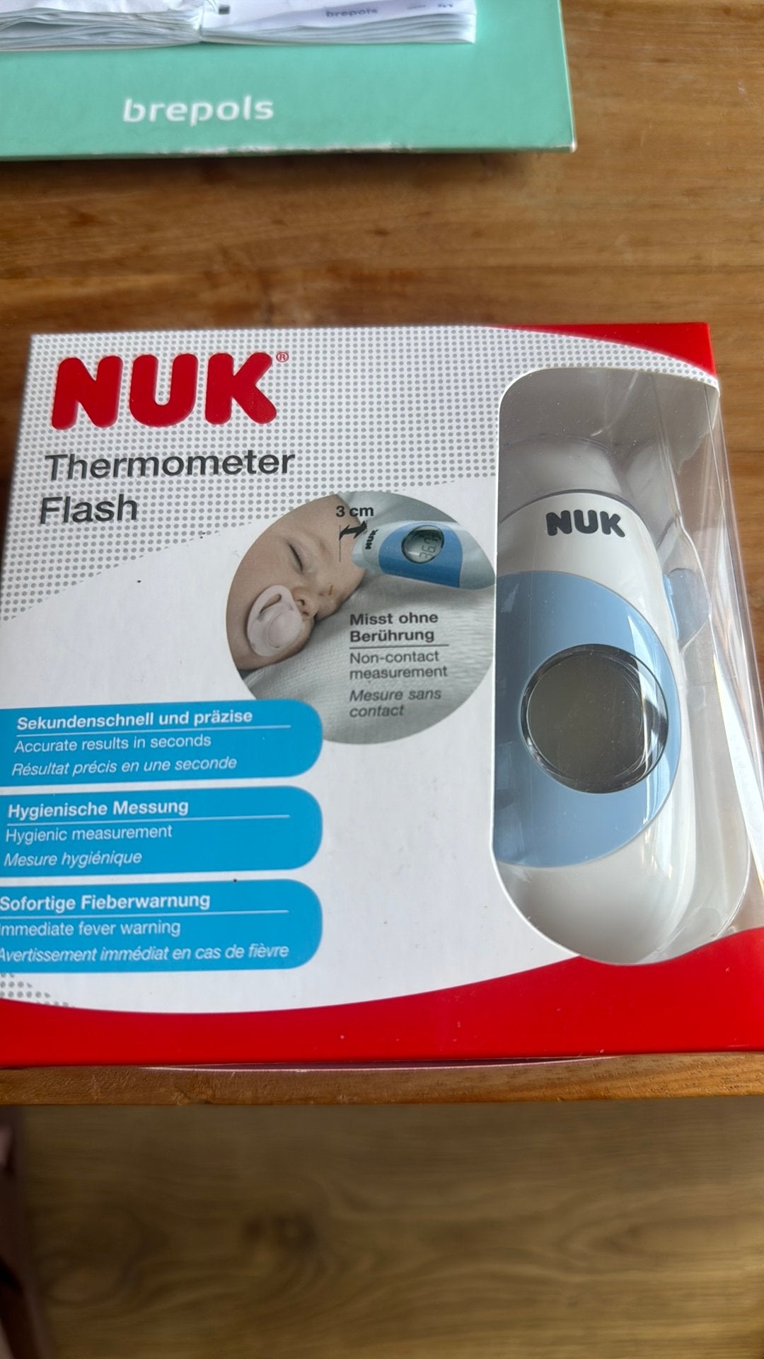 Nieuw in doos voorhoofd thermometer, Ophalen of Verzenden, Nieuw, Digitaal