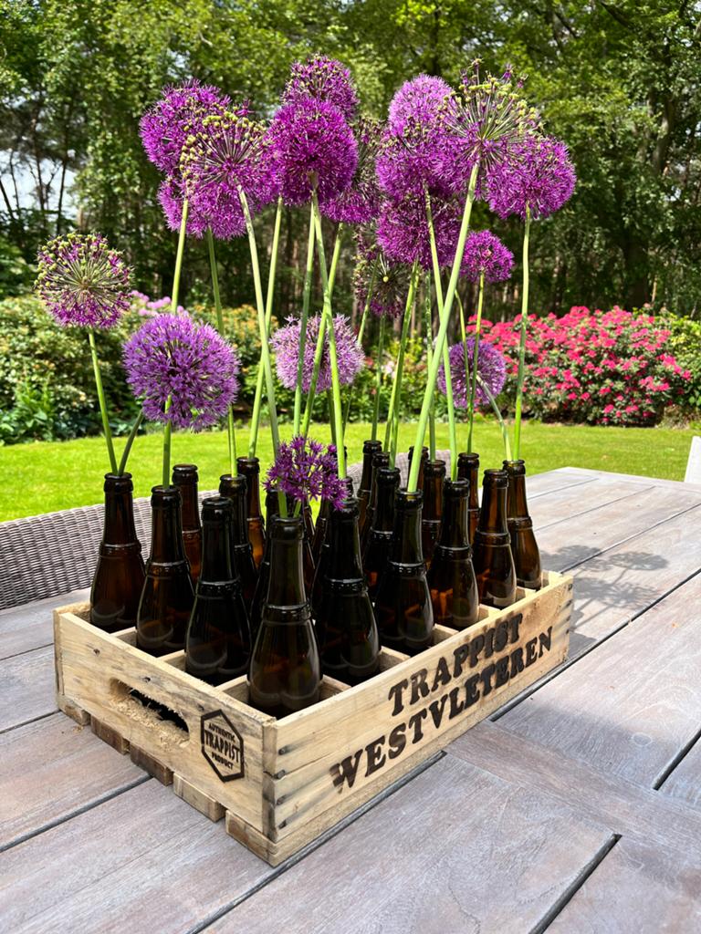 Trappist Westvleteren krat, Ophalen, Gebruikt