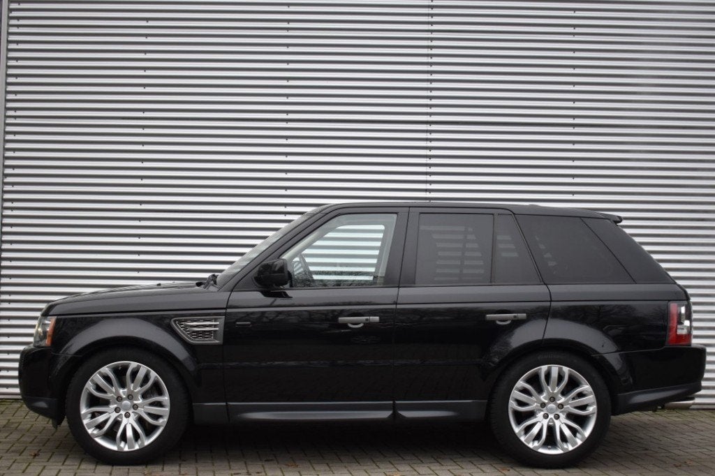 Land rover RANGE ROVER SPORT 5.0 V8 SUPERCHARGED AUTOBIOGRAP, Auto's, Land Rover, 8 cilinders, Zwart, Bedrijf, USB