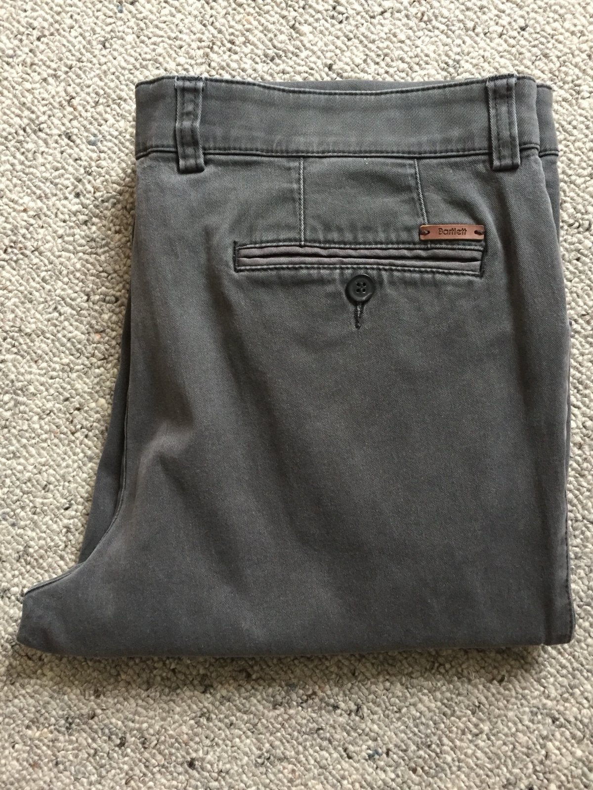 Bartlett Grijze Heren Pantalon Maat 26, Ophalen of Verzenden, Gedragen, Overige maten, Grijs
