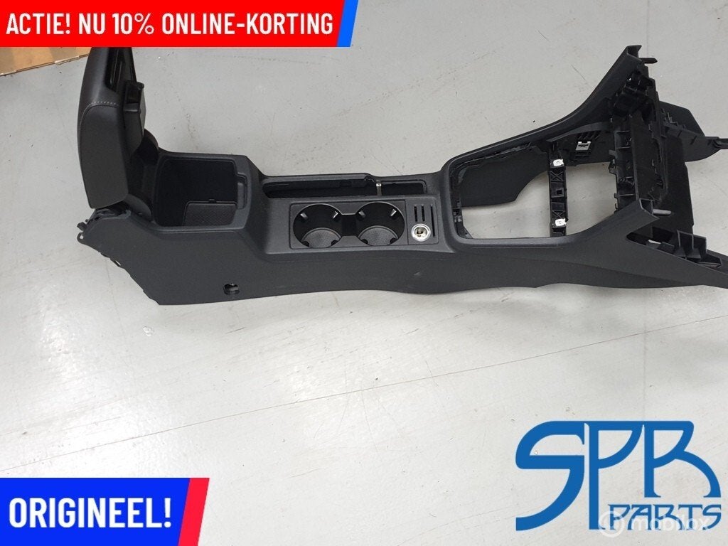 GOLF 7 USA AMERIKAANS Middenconsole Zwart leder ARMLEUNING, Gebruikt, Volkswagen, Ophalen of Verzenden