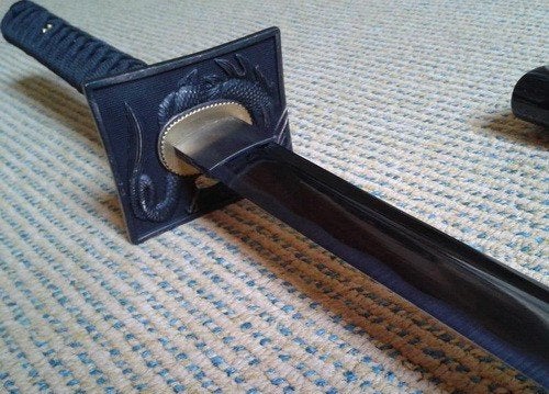 Scherp katana zwaard, samurai zwaarden, sabel, mes, dolk

Sc, Verzamelen, Ophalen of Verzenden, Overige soorten, Azië, Zwaard of Sabel