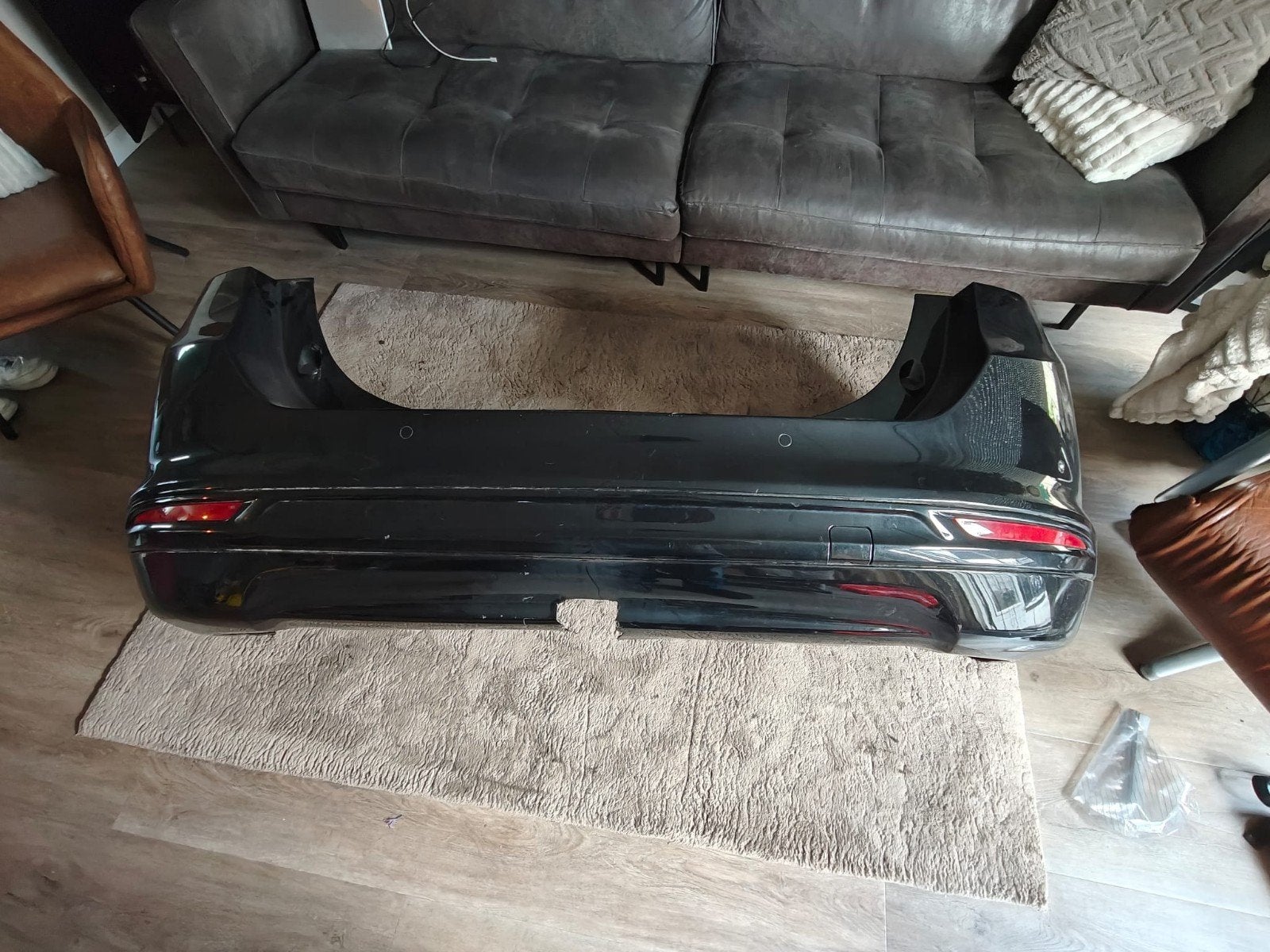 Achterbumper met parkeersensoren - Ford Mondeo MK5 Hatchback, Ophalen, Gebruikt, Ford, Achter