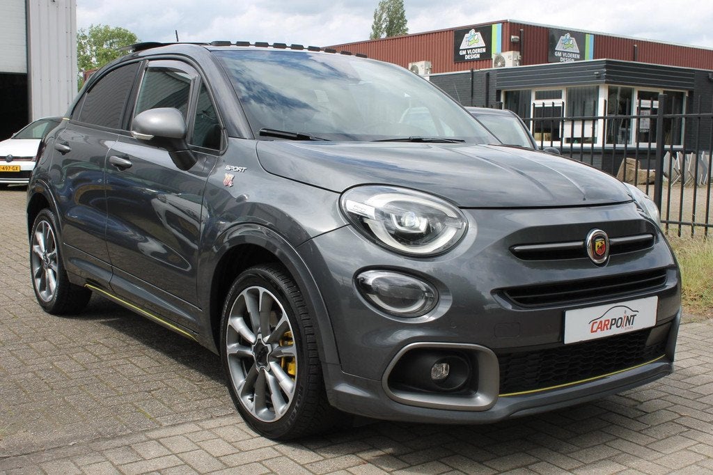 Fiat 500 X 1.3 Abarth Turbo 150 Sport 100% optie's!, 15 km/l, Gebruikt, 4 cilinders, 150 pk
