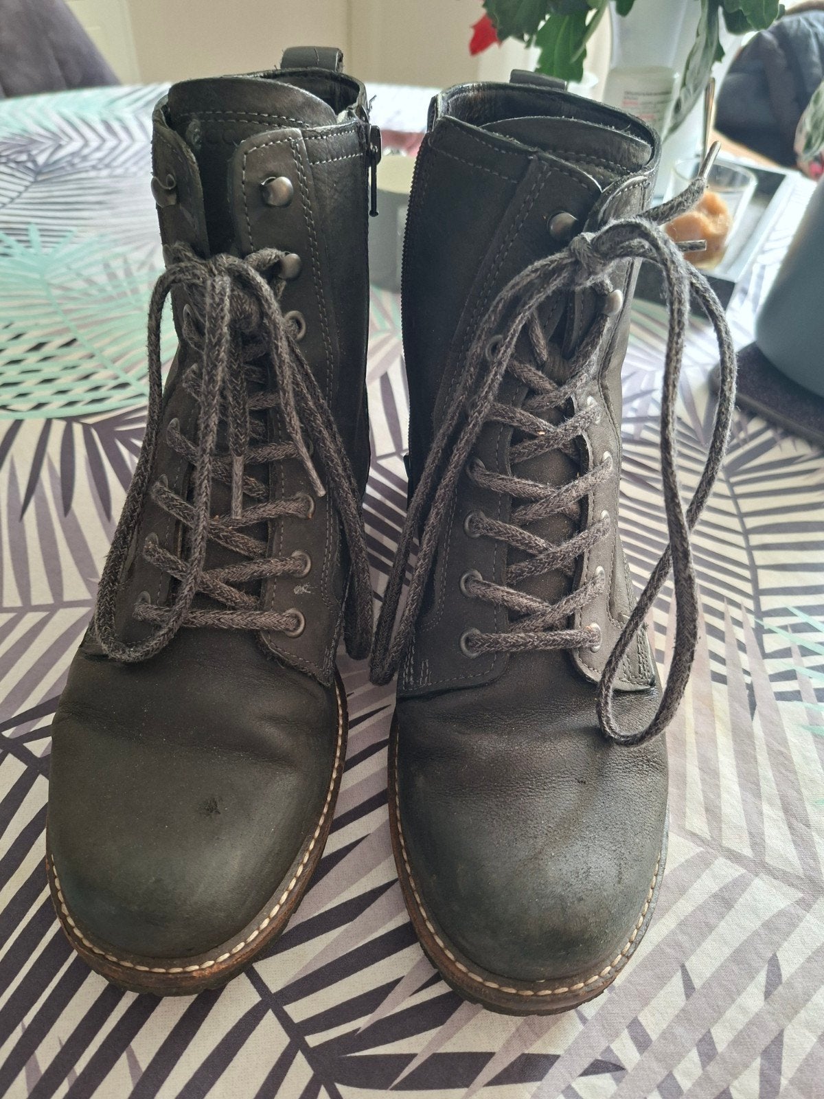 ecco dames schoen maat 41 €10,00, Ophalen, Ecco, Zwart, Sneakers of Gympen