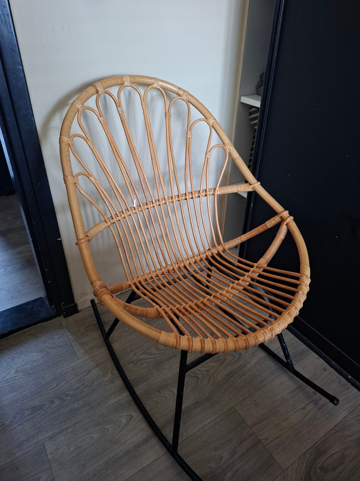 Rotan schommelstoel, Ophalen, Gebruikt, Overige kleuren, Bohemian