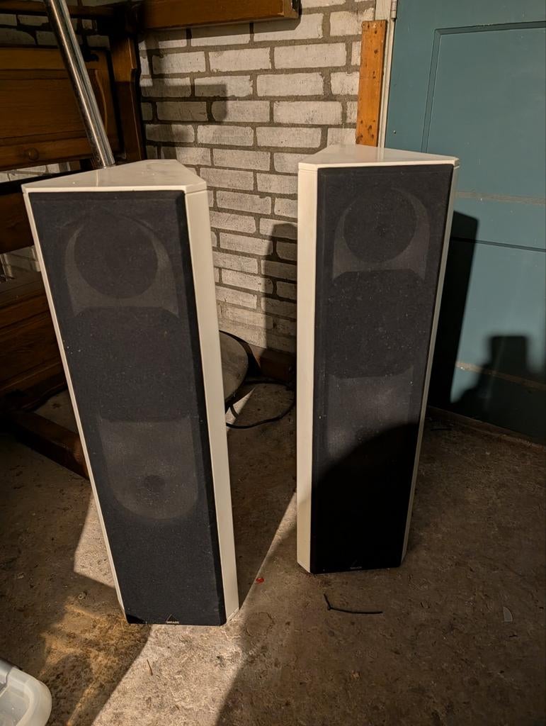 Driade Zuil Speakers Model 7 - Made in Holland, Overige merken, Gebruikt, Ophalen of Verzenden, 60 tot 120 watt