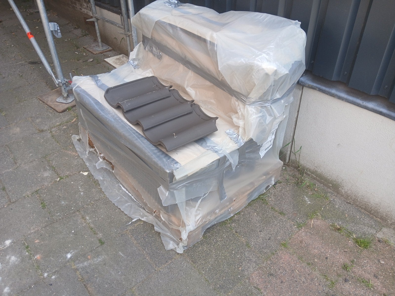Wienerberger OVH Klassiek dakpannen, blauw gesmoord, Doe-het-zelf en Verbouw, Dakpannen en Dakbedekking, Ophalen, Steen of Klei