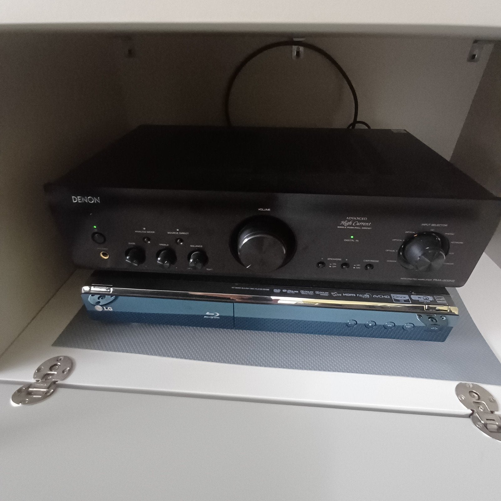 te koop Denon PMA-800NE stereoversterker, kleur zwart, Ophalen, Denon, Zo goed als nieuw, 60 tot 120 watt
