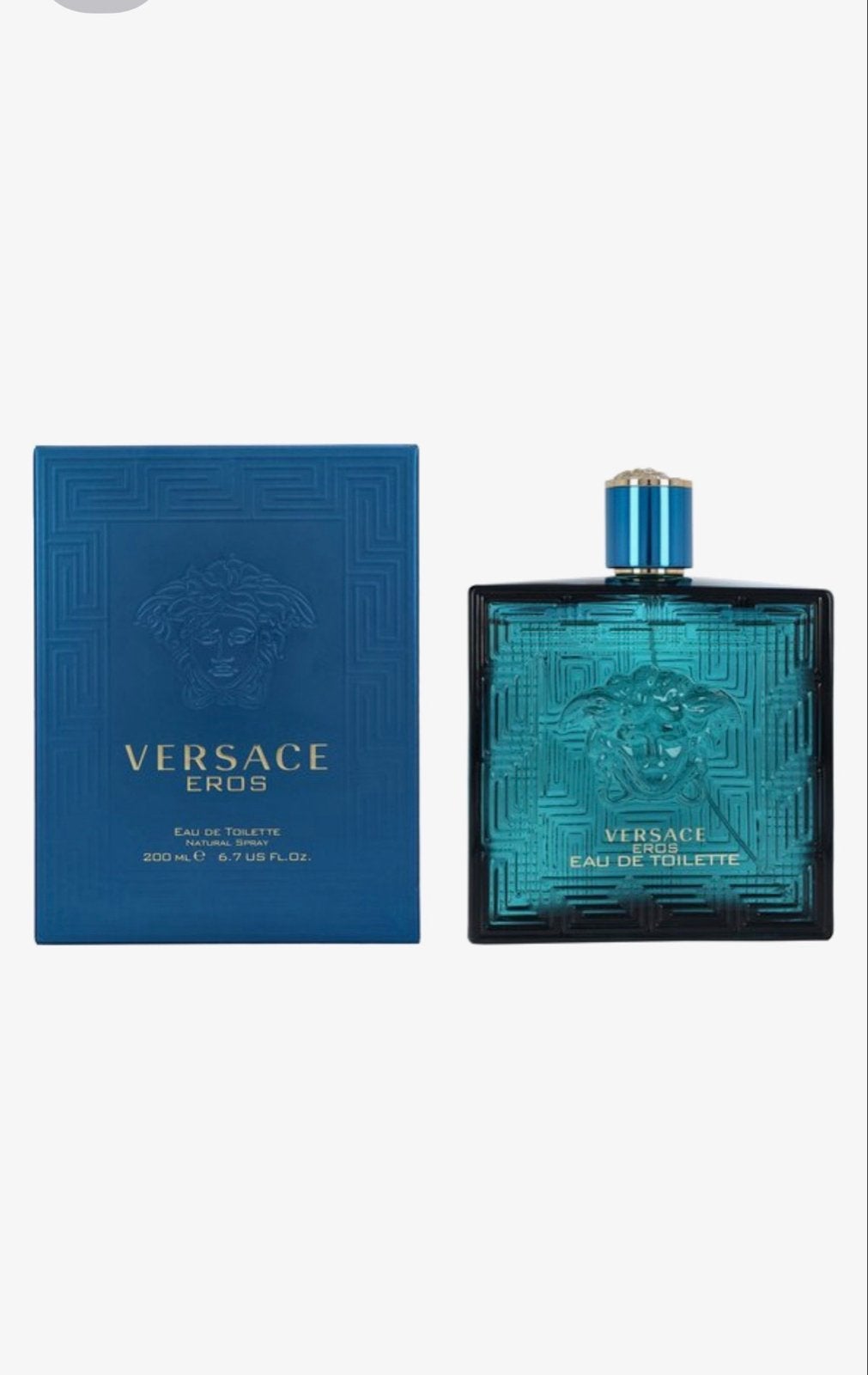 Versace Eros Eau de Toilette 200 ml - Herenparfum, Ophalen of Verzenden, Nieuw