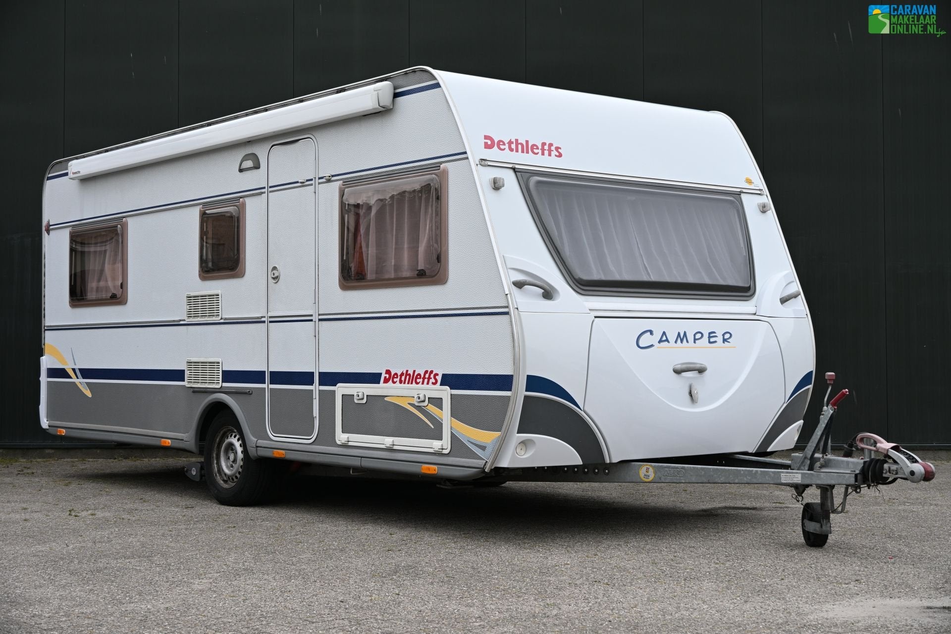 Dethleffs Camper 510 TK |Mover|Cassette luifel|Stapelbed etc, Kachel, Rondzit, Dwars-stapelbed, Bedrijf