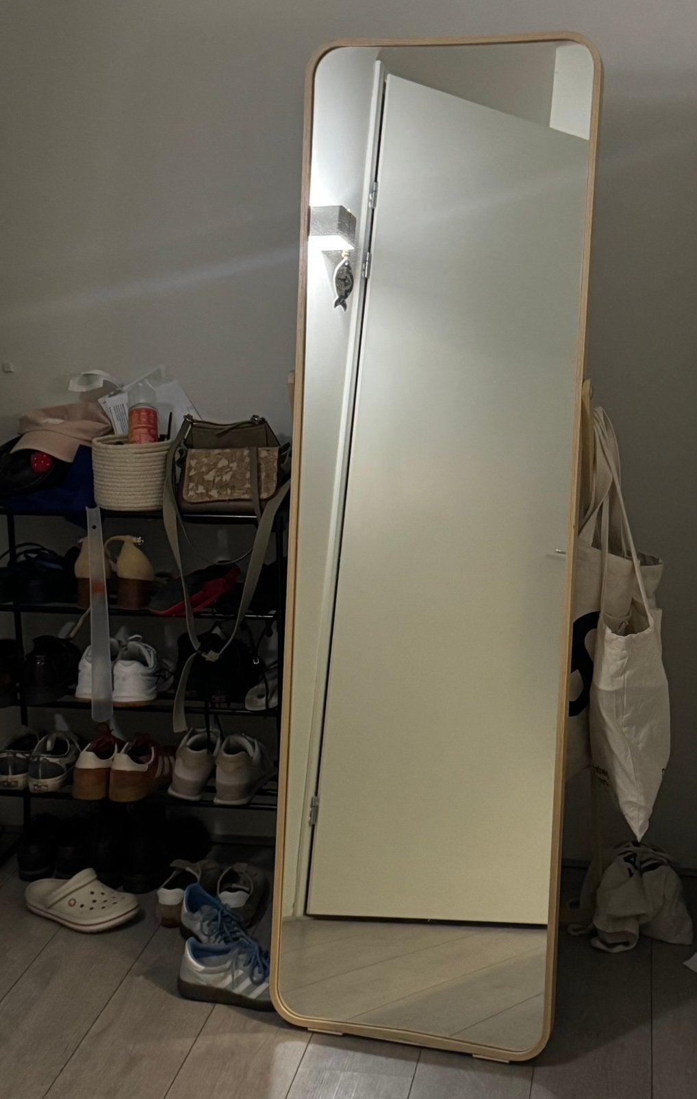 IKEA IKORNNES Standing Mirror | Spiegel, Ophalen, Zo goed als nieuw