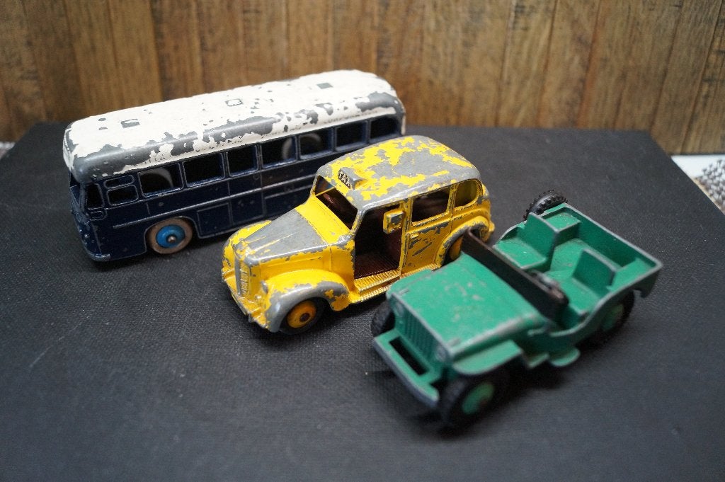 3 x Dinky toy Geen Atlas !! Opknappers. Jaren '60, Verzenden
