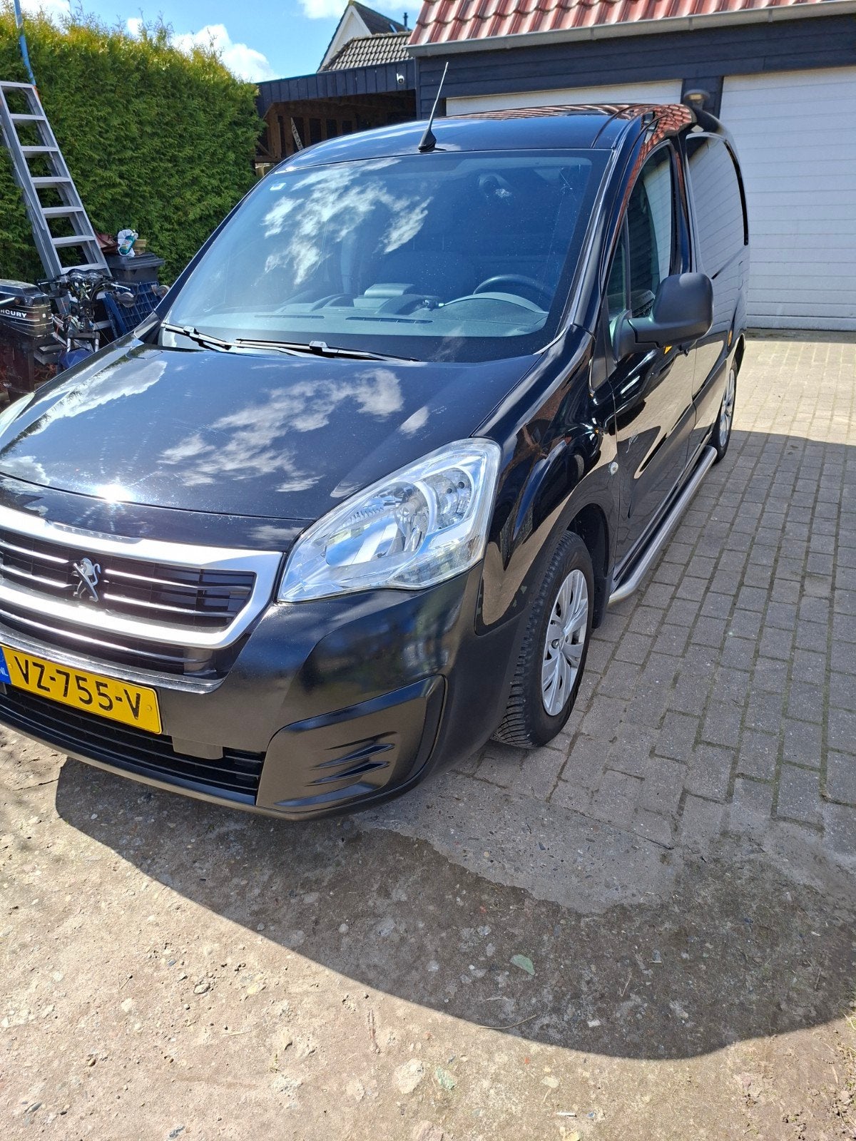 Peugeot Partner 1.6 HDI 55KW 2016 marge auto, Voorwielaandrijving, Stof, 4 cilinders, Origineel Nederlands