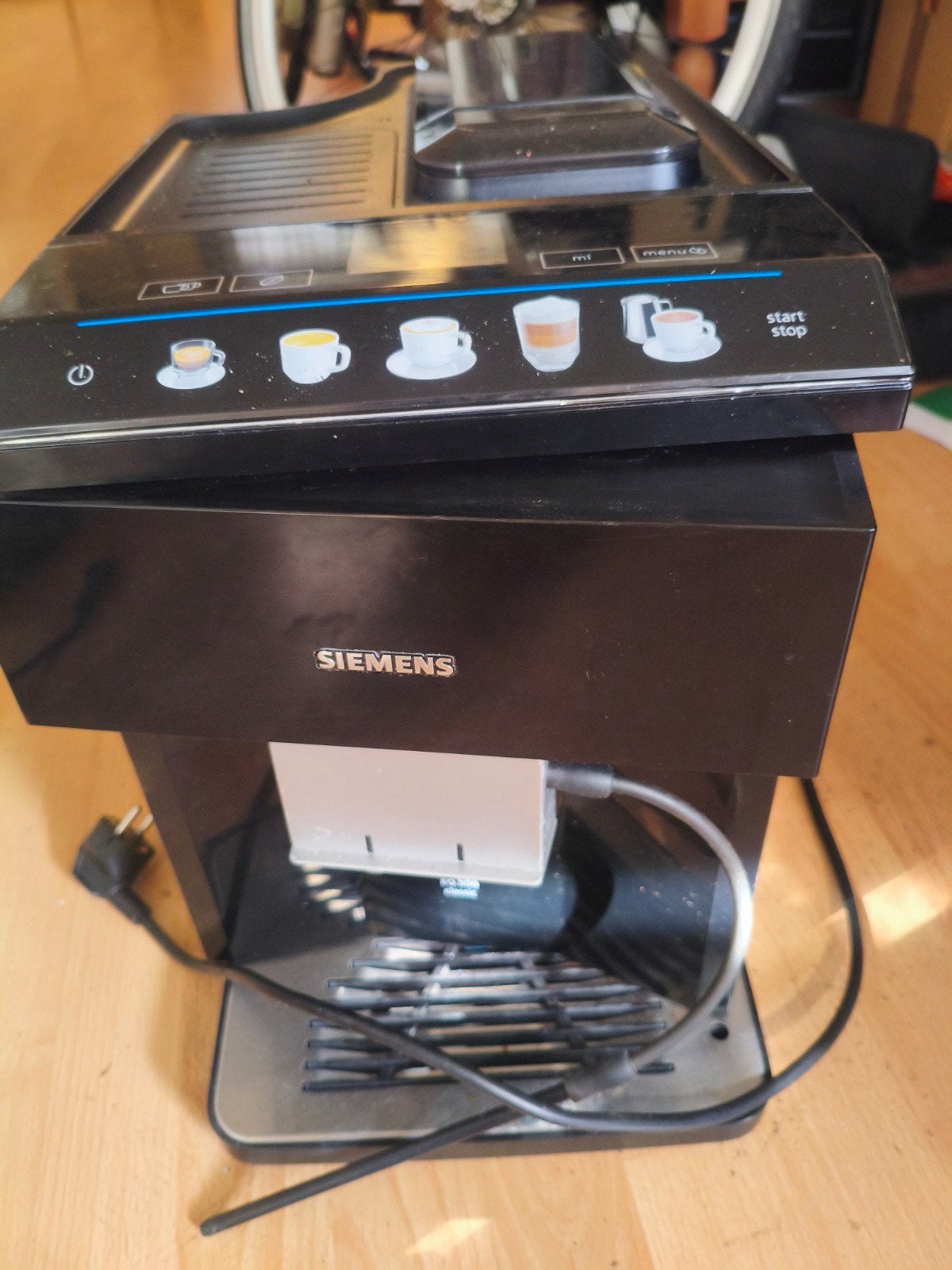 Siemens volautomatische koffiemachine defect. voor onderdele, Ophalen of Verzenden, Koffiemachine