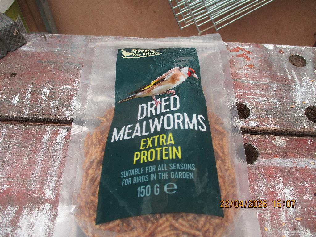 voer gedroogde meelwormen, Ophalen, Nieuw, Eten en Drinken