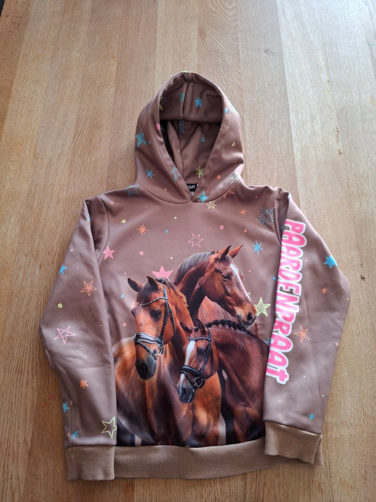 Paardenpraat trui maat 134/140, Meisje, Trui of Vest, Ophalen of Verzenden, Zo goed als nieuw