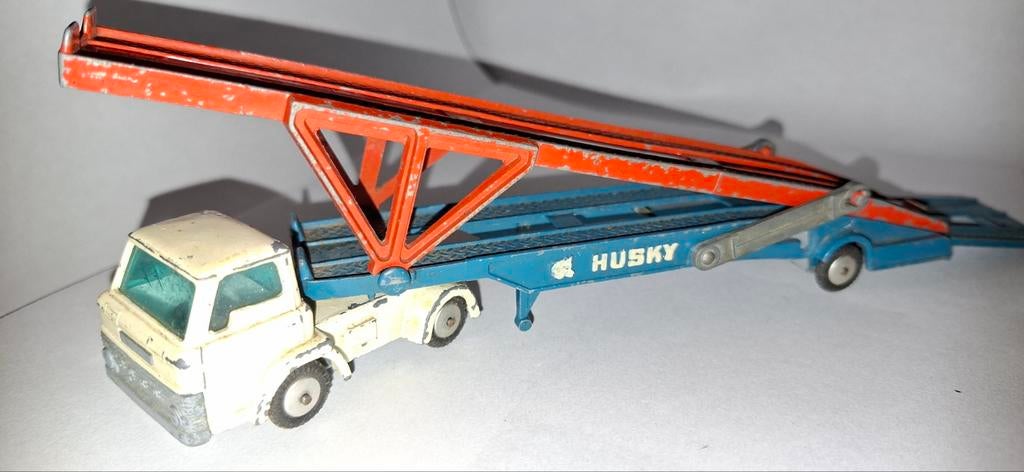 Vintage Husky Transporter Speelgoedauto, Ophalen of Verzenden, Gebruikt