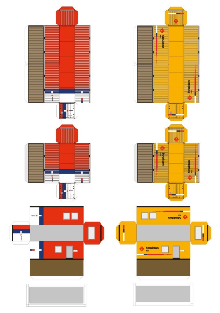 Bouwplaat Strukton, schaal N, Gelijkstroom, Analoog, Ophalen, Overige merken