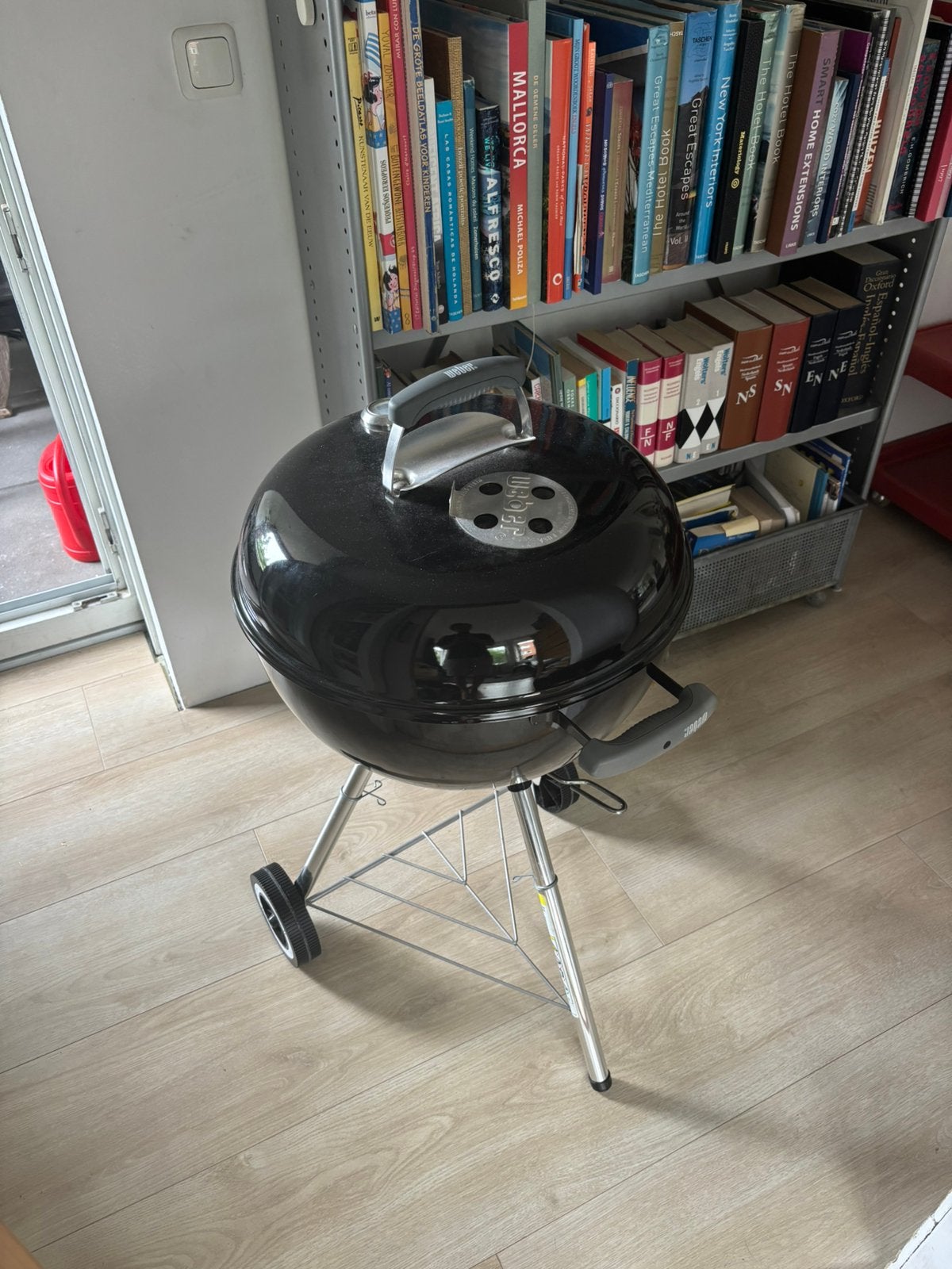 Weber original kettle 47 cm, Ophalen of Verzenden, Zo goed als nieuw, Weber