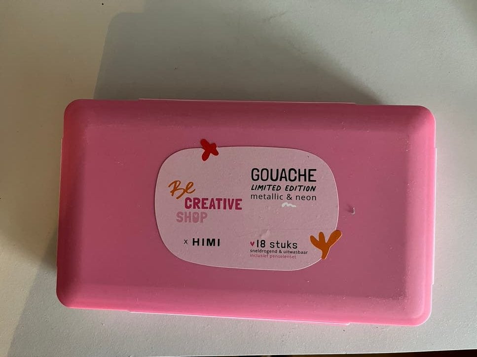HIMI Gouache Verfset Limited Edition Metallic & Neon, Ophalen, Nieuw, Overige typen