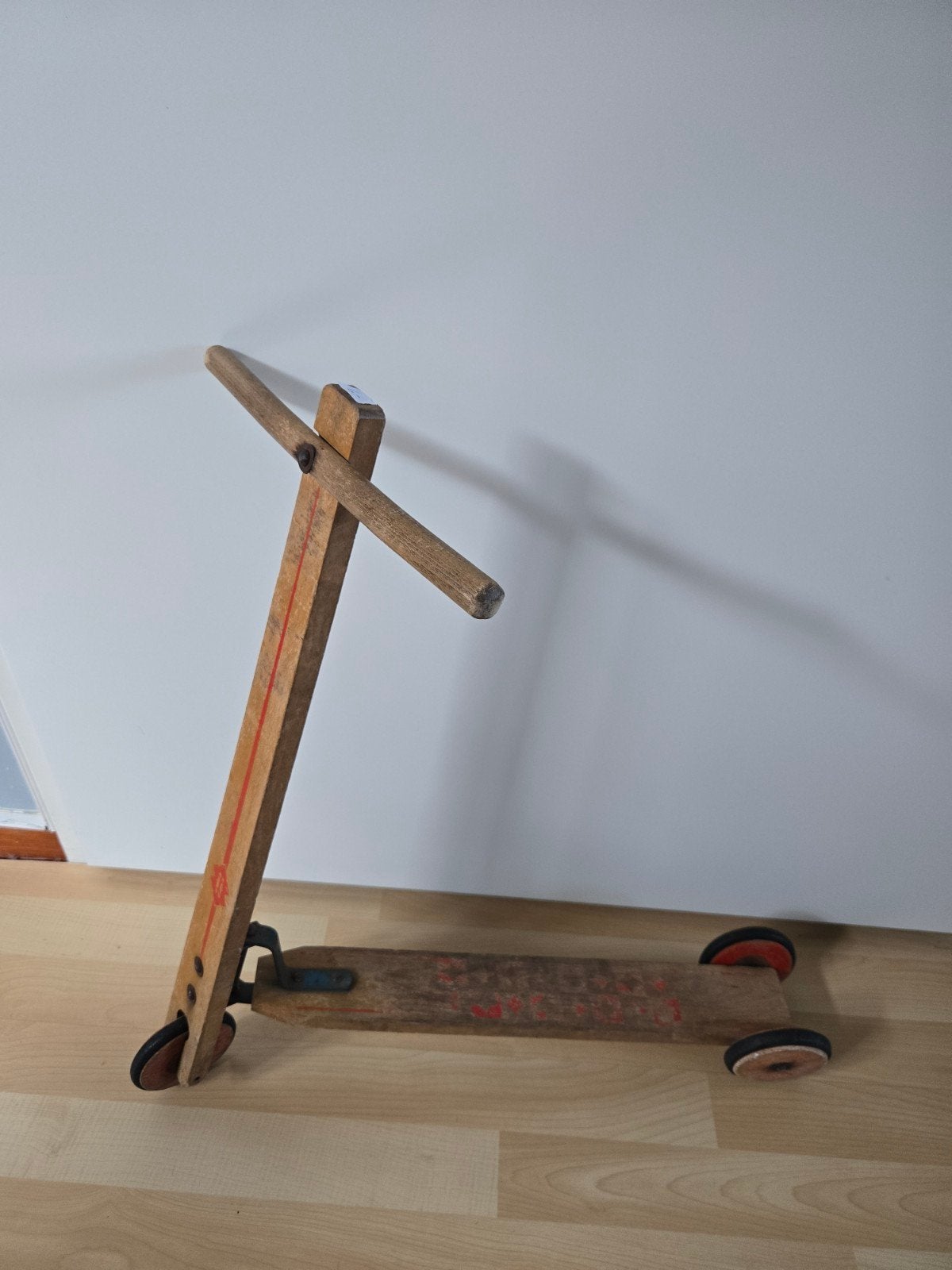 Vintage houten step - Decoratief of voor de liefhebber, Ophalen