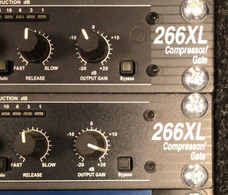 DBX 266XL Compressor noise gate studio opruiming, Ophalen of Verzenden, Compressor