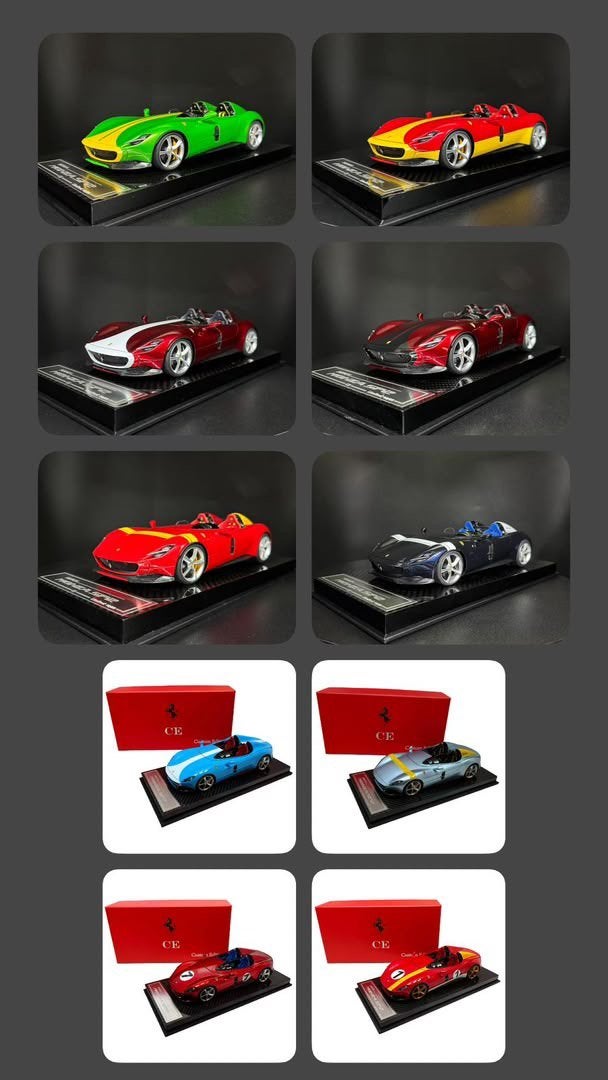Ferrari SP2 diverse kleuren NU RESERVEREN ! C4F, Overige merken, ., Nieuw, Ophalen of Verzenden