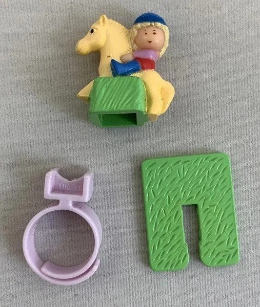 Polly Pocket Op Pony Ring Bluebird 1990 Compleet Vintage, Coolsingel 104, 3011 AG Rotterdam, Netherlands, Verzenden, Zo goed als nieuw