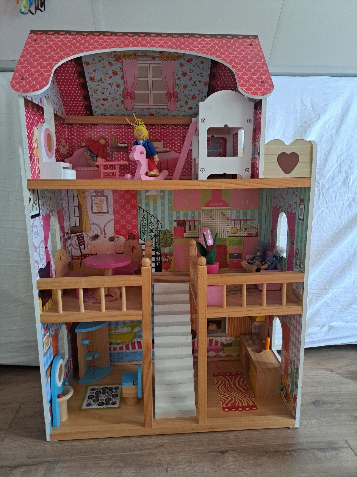 Groot poppenhuis, Ophalen, Poppenhuis