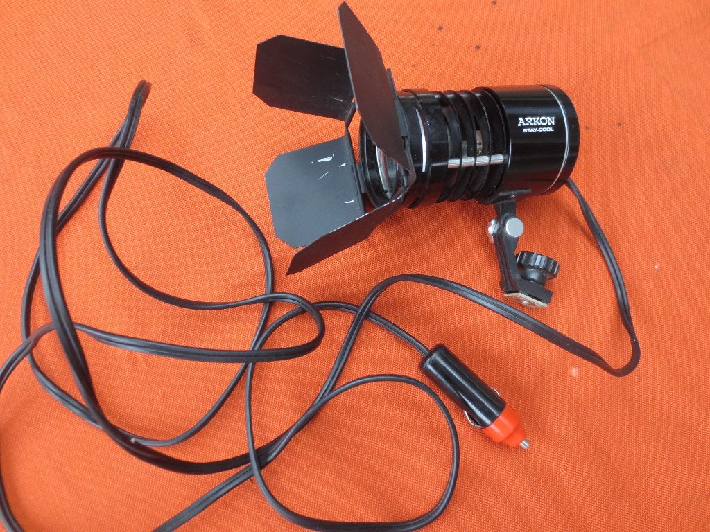 Arkon Stay-Cool videolamp, Ophalen of Verzenden, Gebruikt, Overige merken, Overige typen