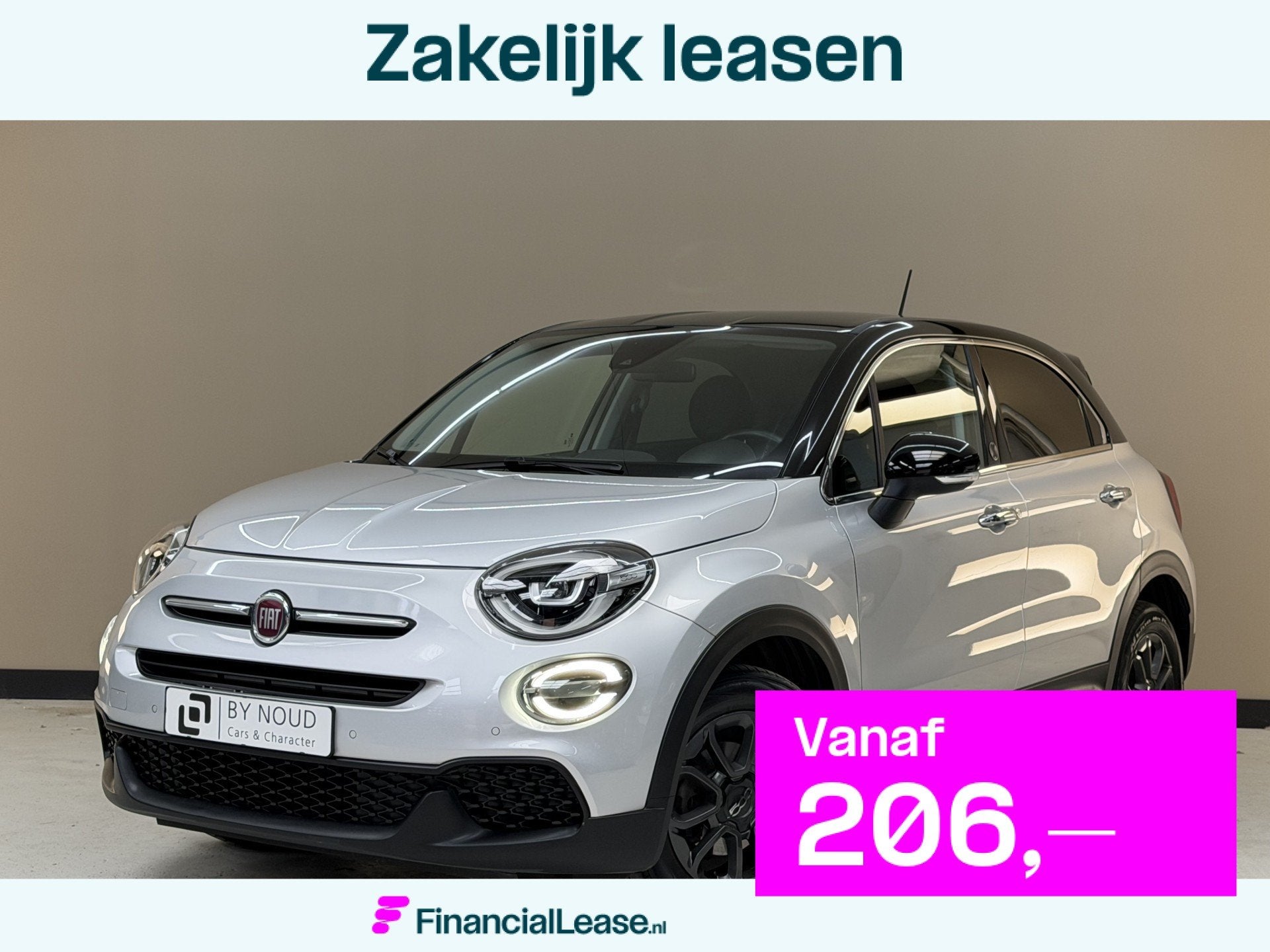 Fiat 500X 1.0 GSE Urban 120TH Edition, 120Pk, 2019, 1ste eig, Voorwielaandrijving, Gebruikt, Origineel Nederlands, Bedrijf