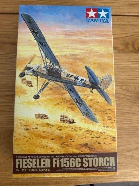 Fieseler storch 1/48 Tamiya, Overige merken, Nieuw, Ophalen of Verzenden, Groter dan 1:72