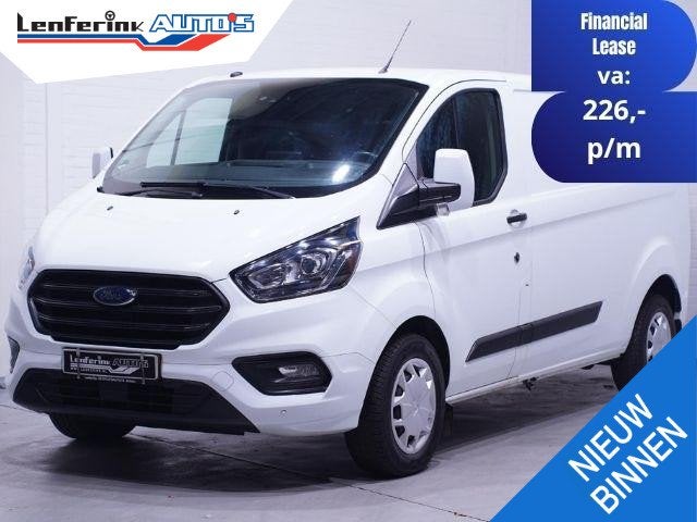 Ford Transit Custom 2.0 TDCI 130 pk L2H1 Trend Airco, Camera, Auto's, Voorwielaandrijving, Gebruikt, 4 cilinders, 2800 kg