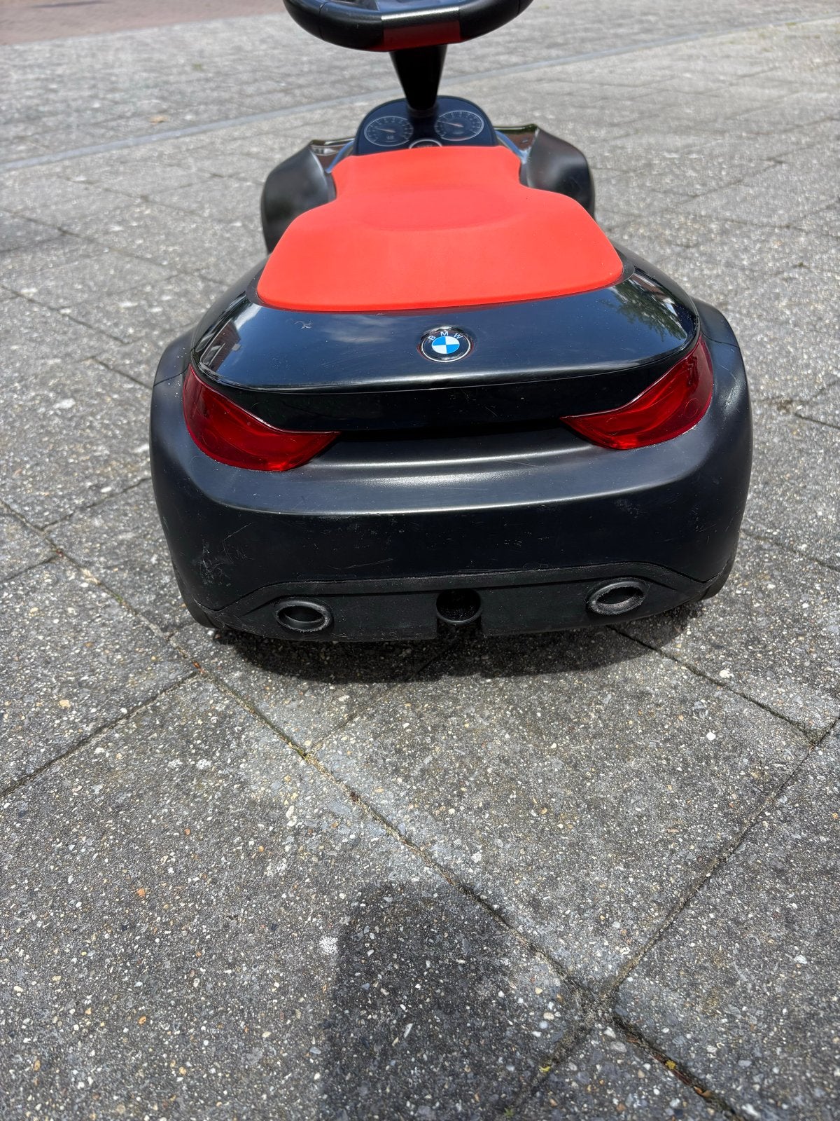 BMW Baby Racer III Loopauto - Zwart/Rood, Ophalen, Gebruikt, Loopfiets