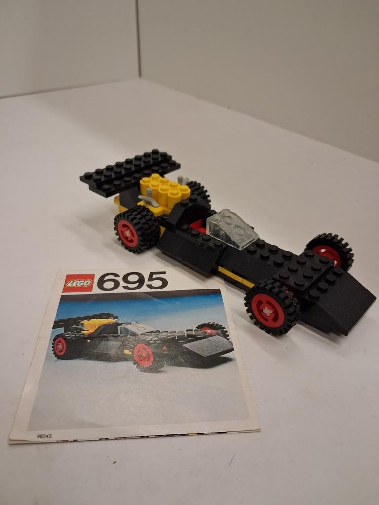 Lego  695 race auto, Gebruikt, Lego, Compleet, Ophalen of Verzenden