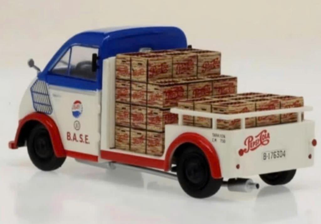DKW F-89-L Pepsi Cola 1958 1/43 reparto / servicio # 50, Verzenden, Nieuw, Auto, Overige merken