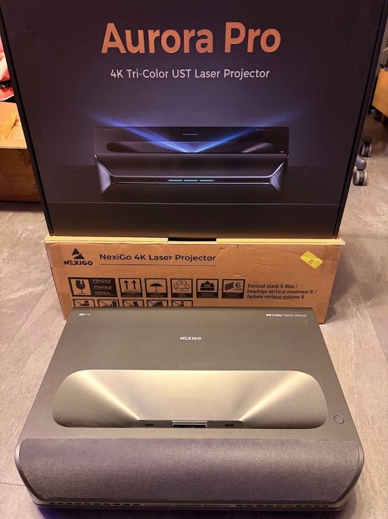 NexiGo Aurora Pro MKII 4K Laser UST projector, Ophalen, Ultra HD (4K)