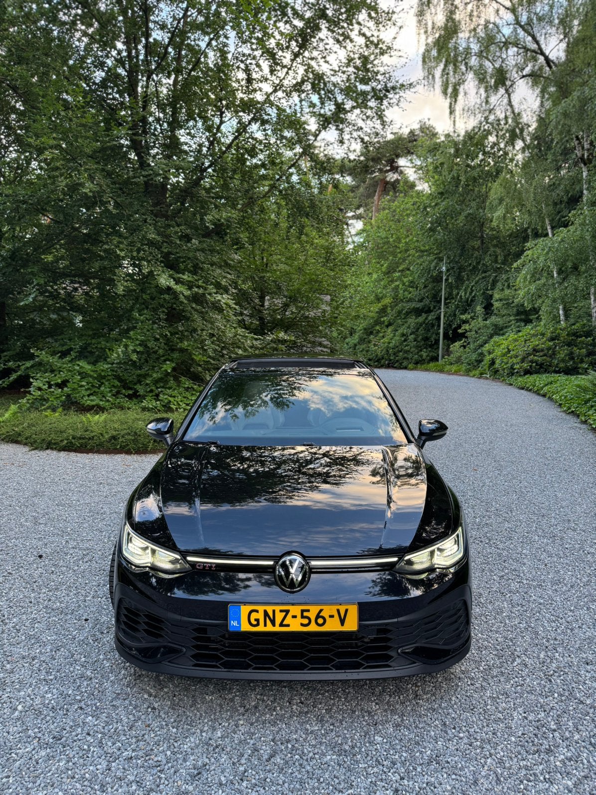 Volkswagen Golf, 8 GTI Clubsport 2.0 TSI 300pk DSG Pano Nurn, Euro 6, 1984 cc, Zwart, Grijs