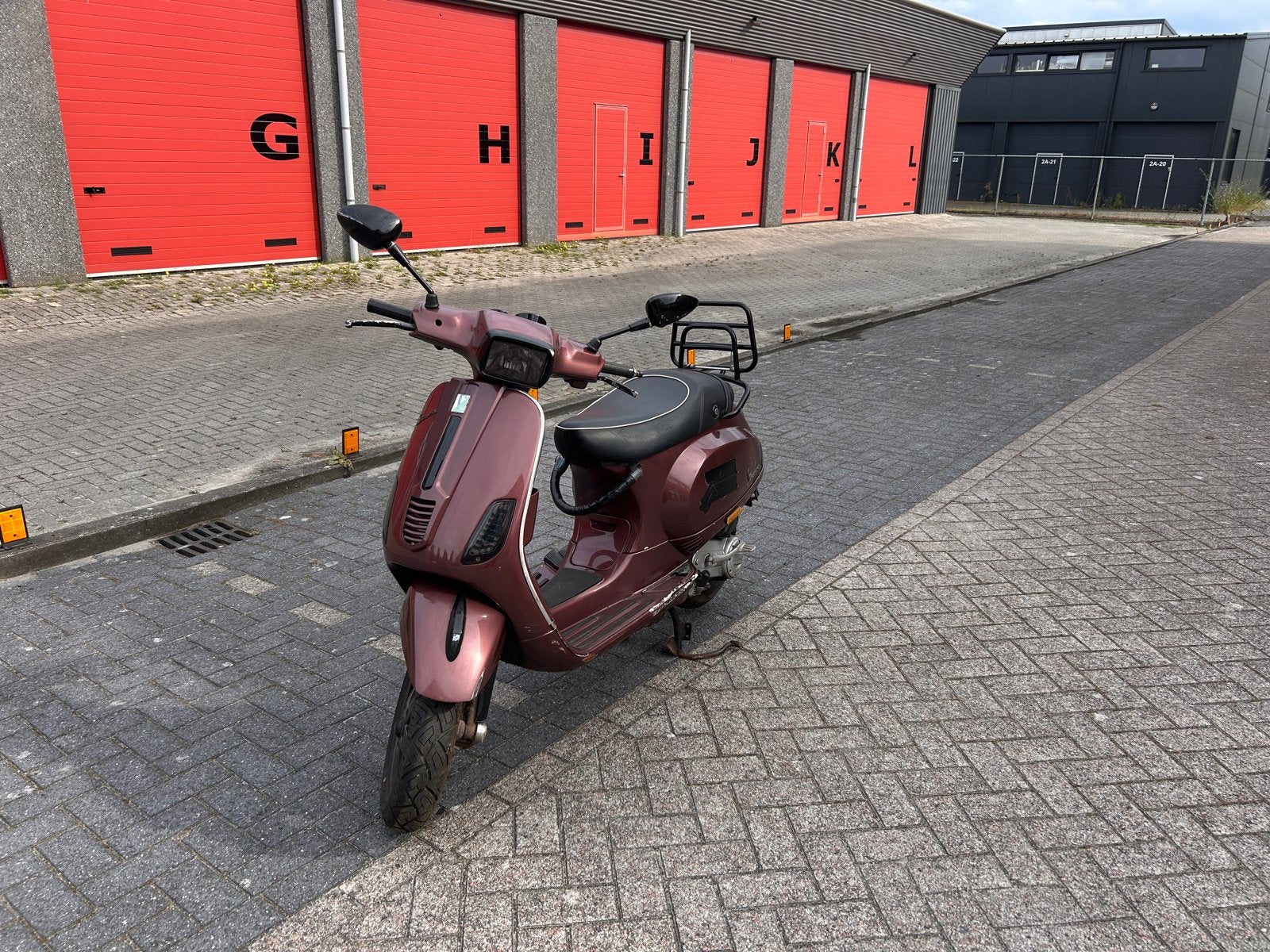 Vespa S 50 -schade/aanrijding  -voor reparatie of onderdelen, Fietsen en Brommers, Ophalen, Gebruikt, Maximaal 45 km/u, Vespa S