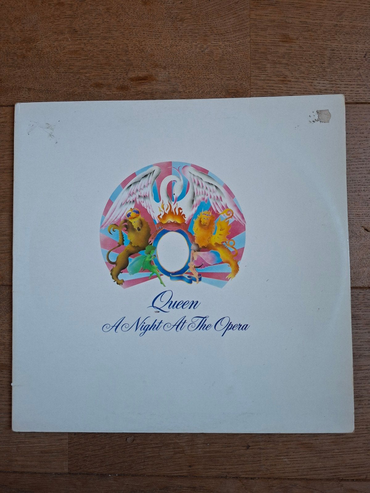 Queen - A Night At The Opera LP (1975), Ophalen of Verzenden, 1970 - 1979, Gebruikt, 12 inch