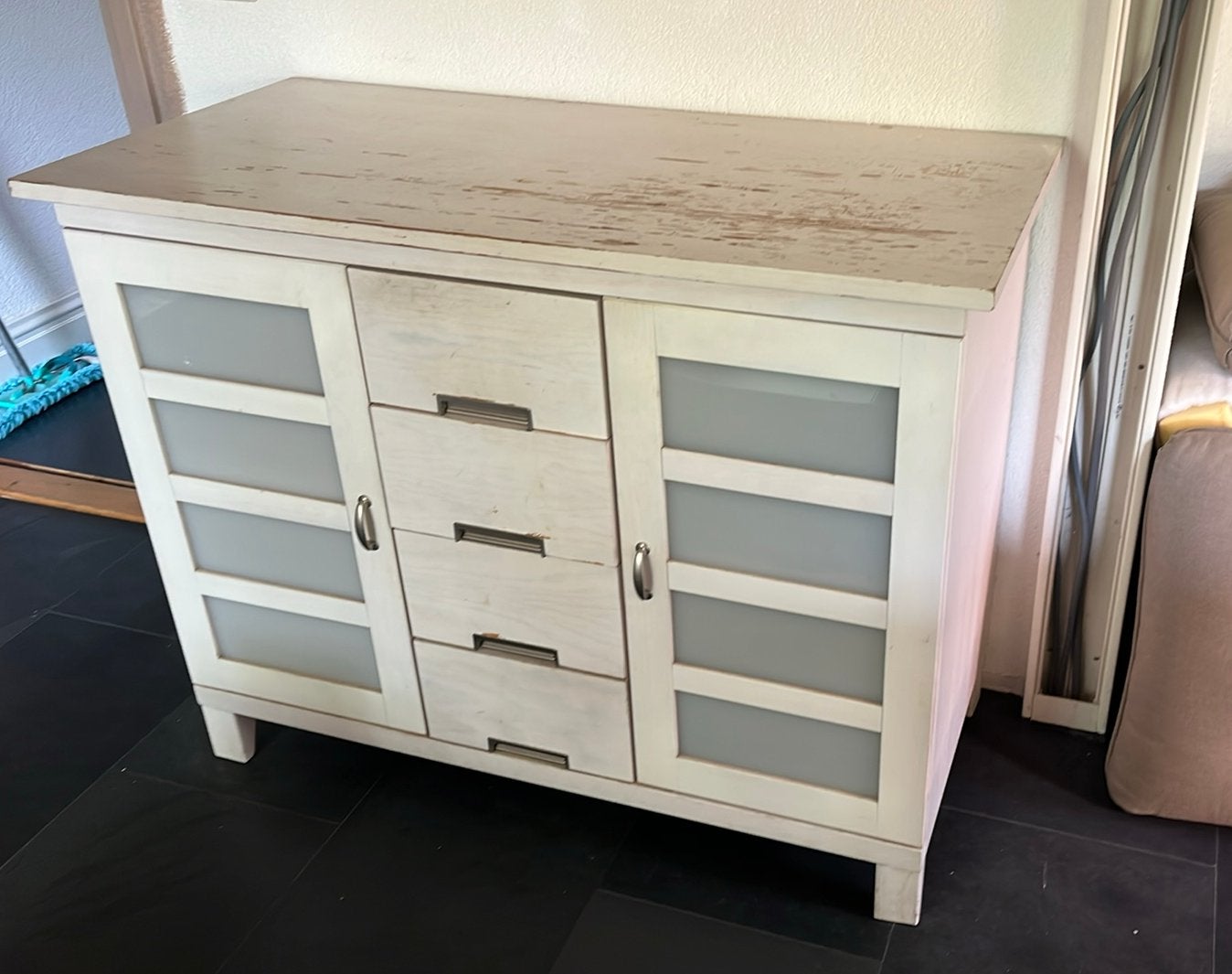 Kast, Huis en Inrichting, Kasten | Dressoirs, Ophalen, Gebruikt, 50 tot 75 cm, Met deur(en)