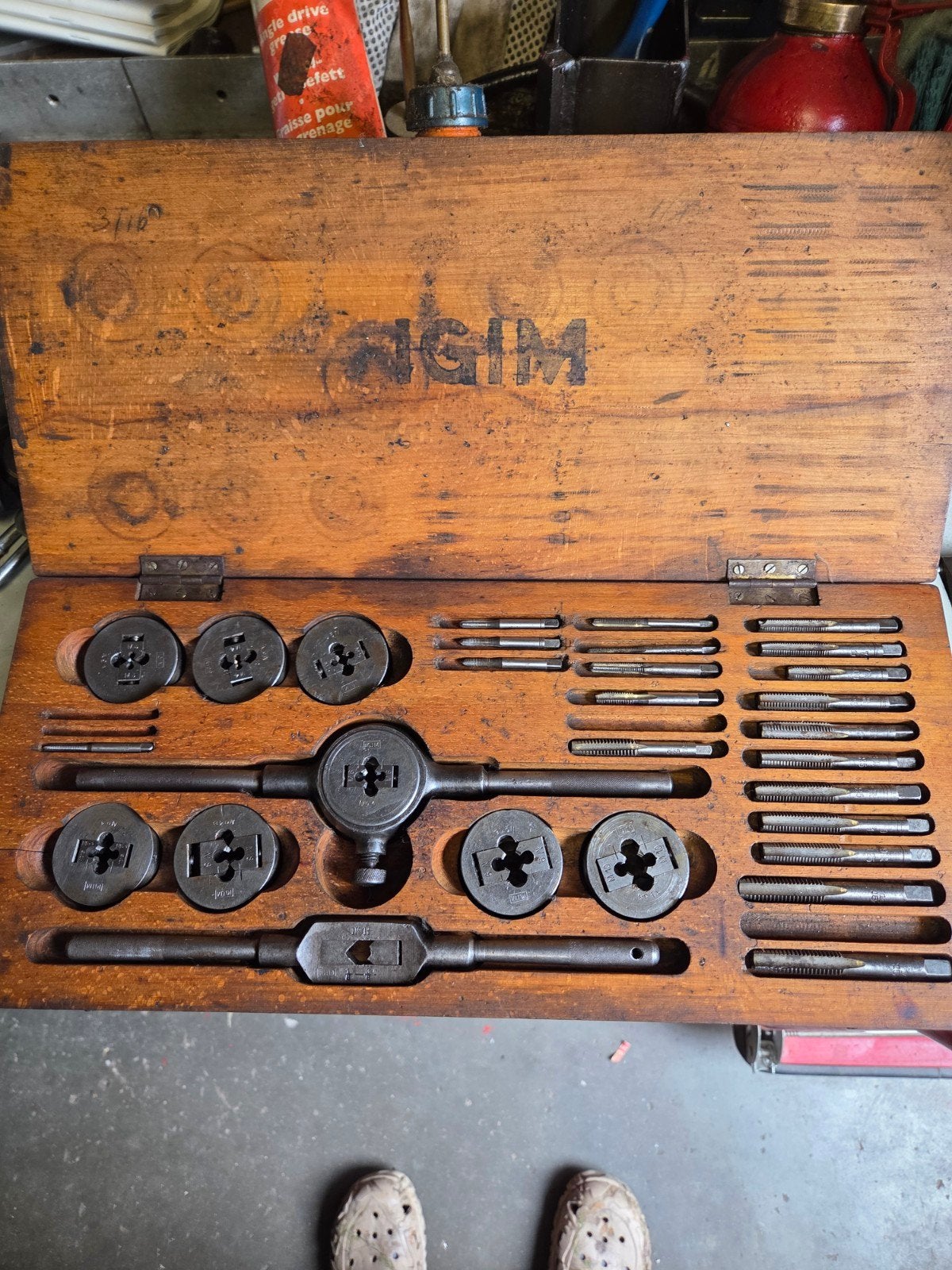 Mooie oude set, gedeeltelijk bruikbaar., Ophalen of Verzenden, Gebruikt