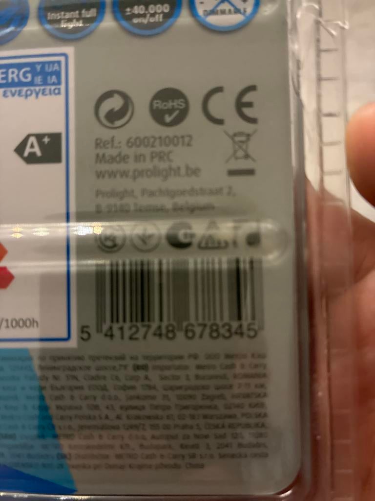 90x Prolight LED G4 lampen, 2.4W (19W equivalent), Warm Wit, Led-lamp, Minder dan 30 watt, Nieuw, Bipin of Steekvoet