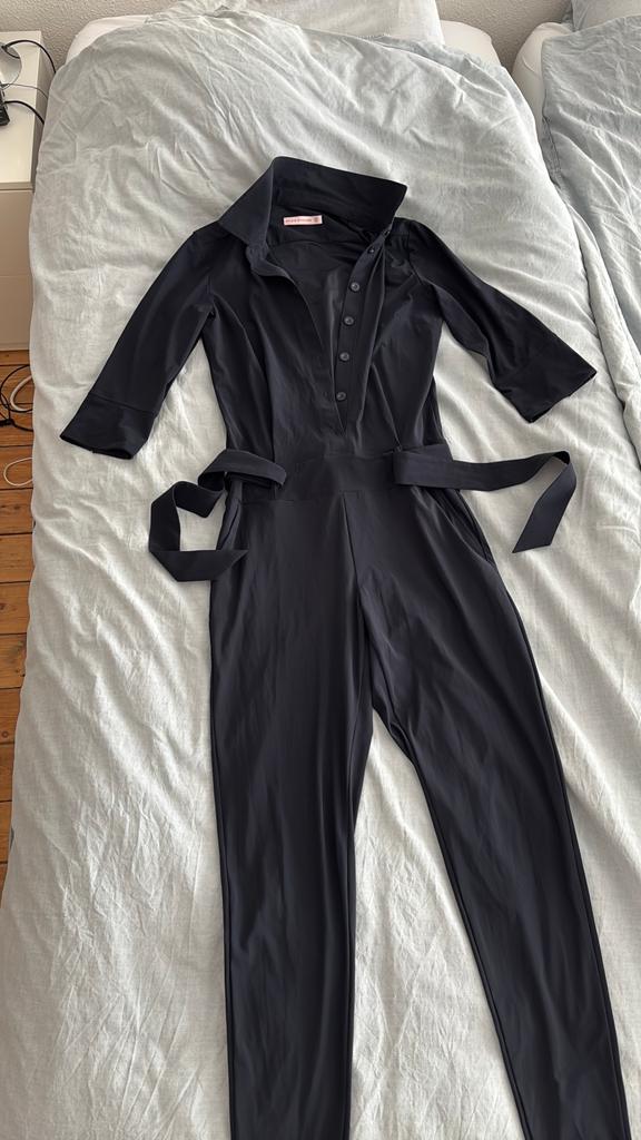 Studio anneloes maat S jumpsuit, Kleding | Dames, Jumpsuits, Ophalen of Verzenden, Zo goed als nieuw, Maat 38/40 (M), Blauw