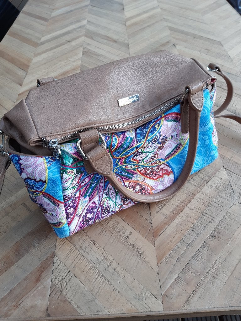 Desigual handtas, Ophalen of Verzenden, Gebruikt, Roze, Handtas