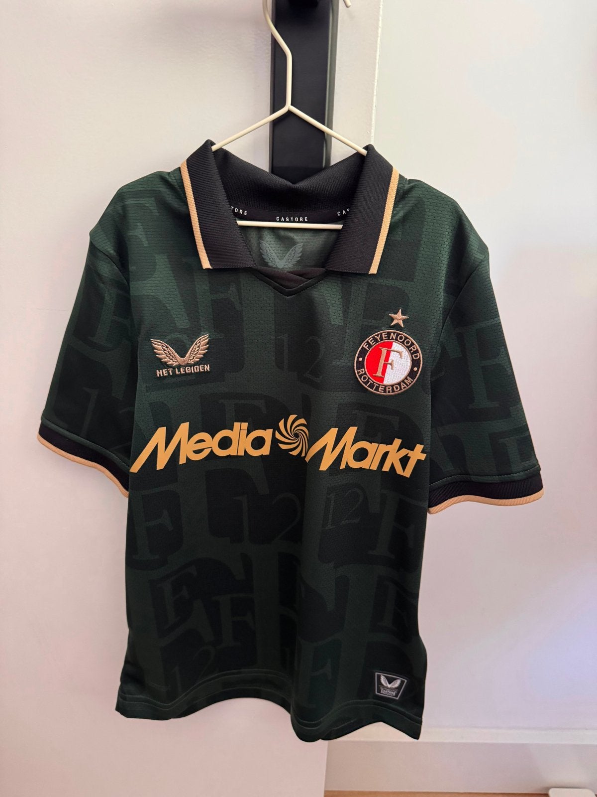 Speciale 4e Feyenoord shirt 2023/2024 - Groen - Maat 128CM, Ophalen, Overige maten, Zo goed als nieuw, Voetbal