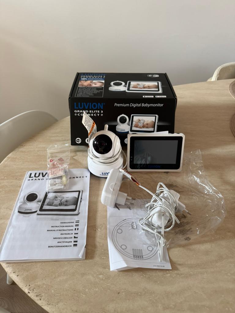 Luvion Grand Elite 3 Connect Premium Digitale Babyfoon, Kinderen en Baby's, Babyfoons, Ophalen, Zo goed als nieuw, 250 meter of meer