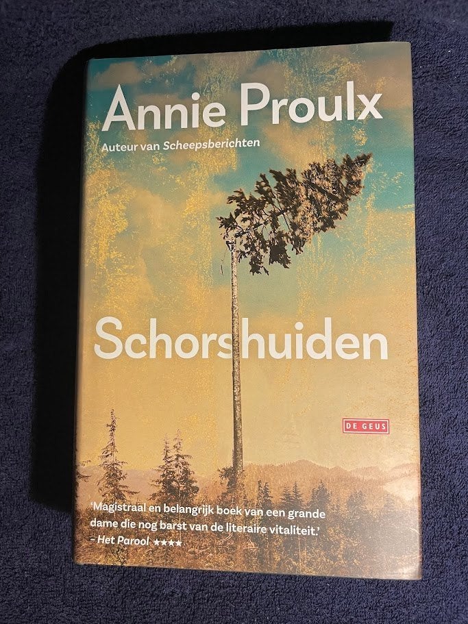 Boek: Schorshuiden – Annie Proulx, Ophalen of Verzenden, Amerika, Annie Proulx, Zo goed als nieuw