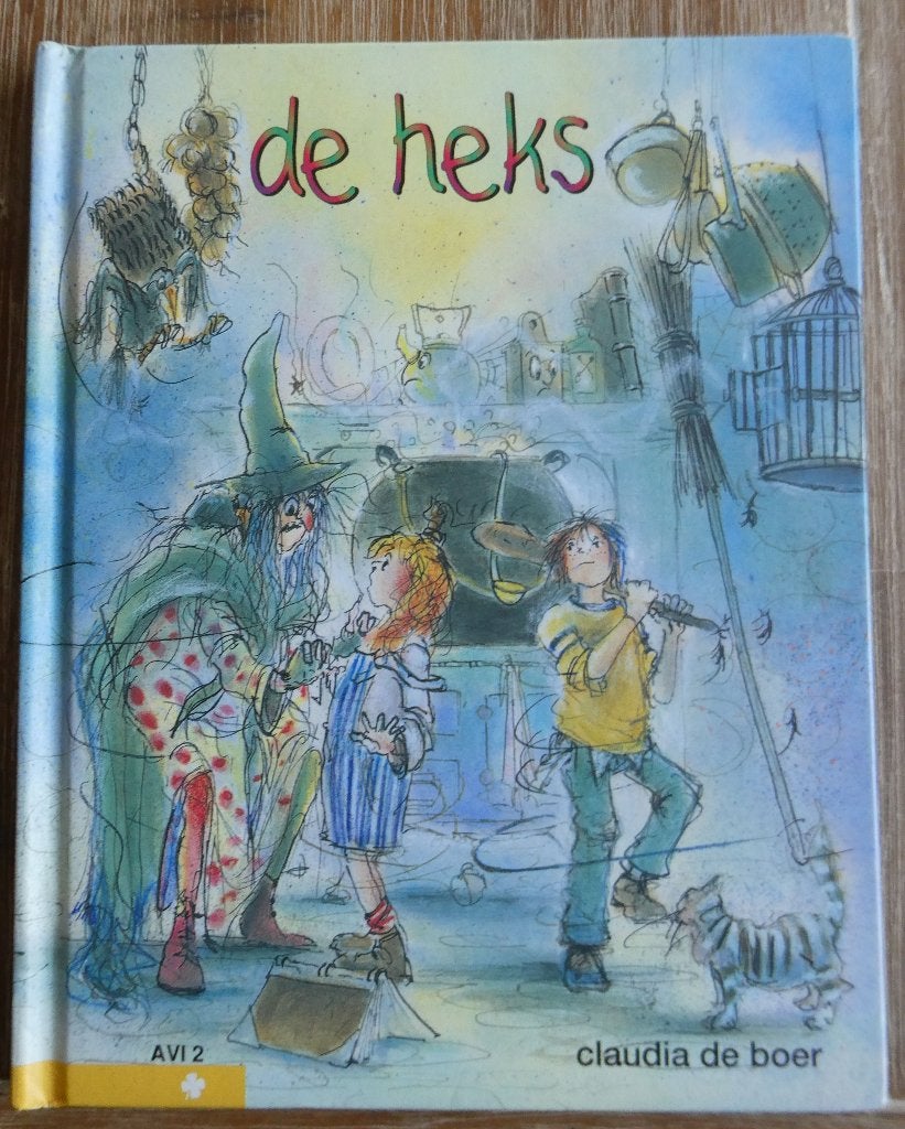 De heks - AVI 2 - Groep 3 - Claudia de Boer, Ophalen of Verzenden, Zo goed als nieuw, Claudia de Boer, Fictie algemeen